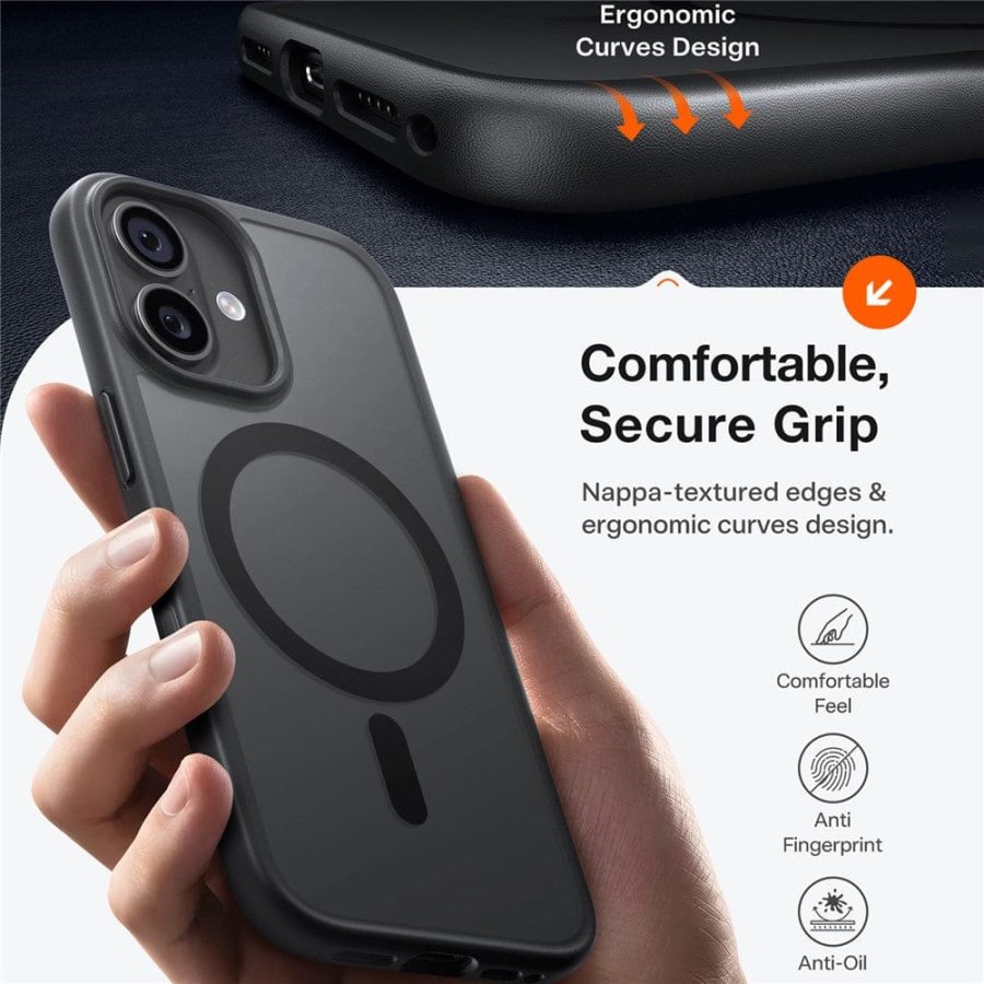 TORRAS Guardian-Mag Series For iPhone 17 Case Magnetic Matte Phone Cover