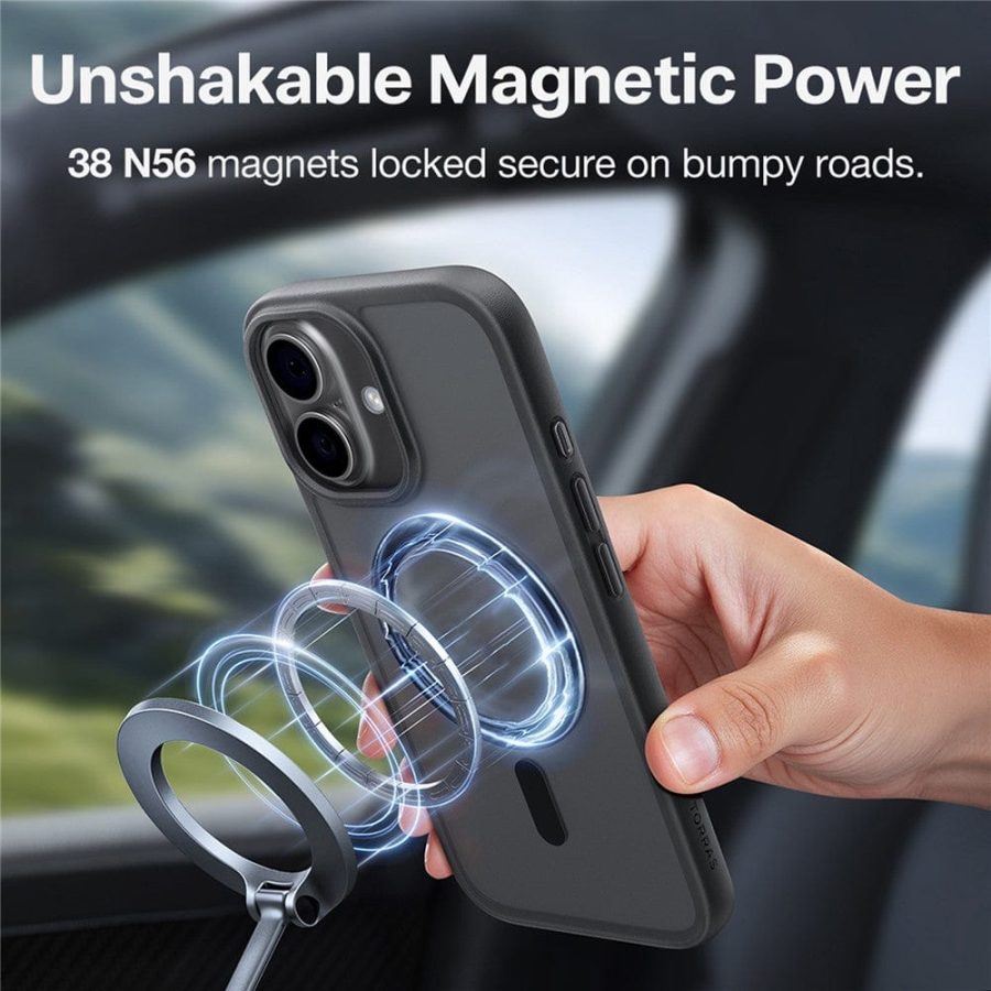 TORRAS Guardian-Mag Series For iPhone 17 Case Magnetic Matte Phone Cover