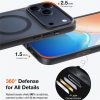 TORRAS Guardian-Mag Series For iPhone 17 Pro Case Magnetic Matte Phone Cover
