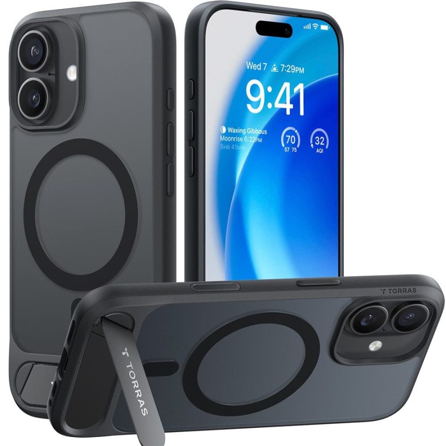 TORRAS Ostand L1 Series For iPhone 17 MagSafe Kickstand Case