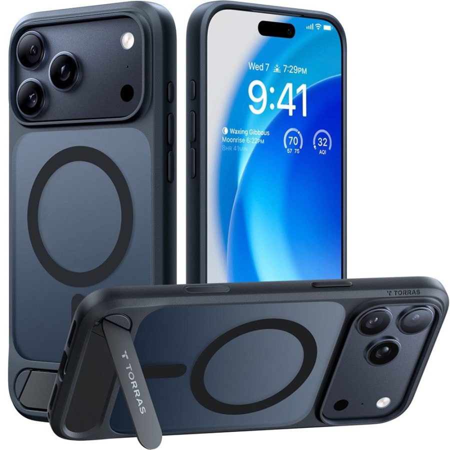 TORRAS Ostand L1 Series For iPhone 17 Pro MagSafe Kickstand Case