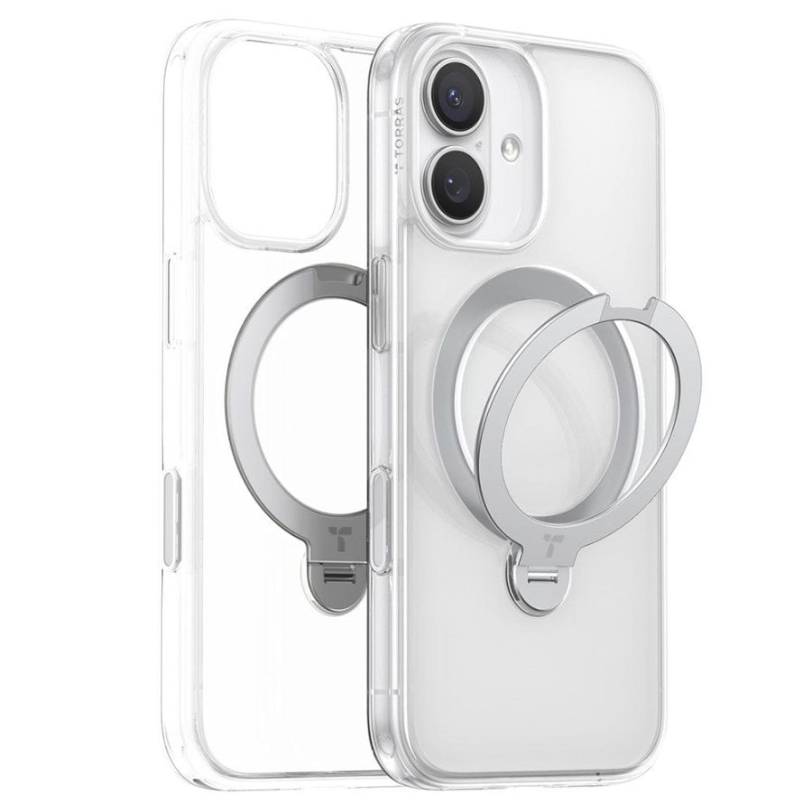 TORRAS Ostand Q3 Spin Series For iPhone 17 MagSafe Rotating Kickstand Case