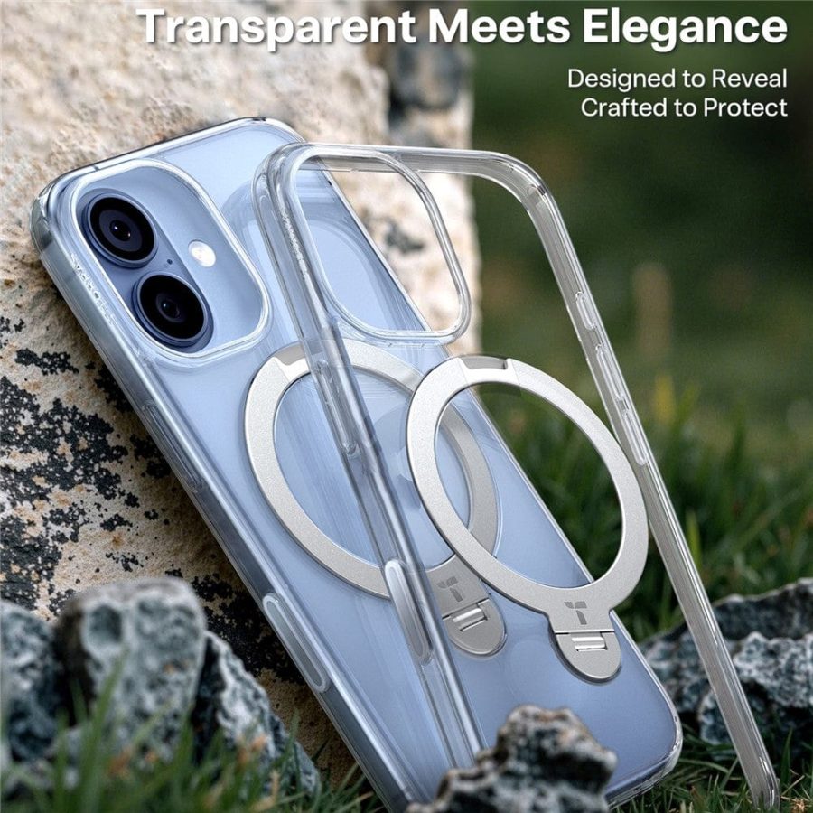 TORRAS Ostand Q3 Spin Series For iPhone 17 MagSafe Rotating Kickstand Case