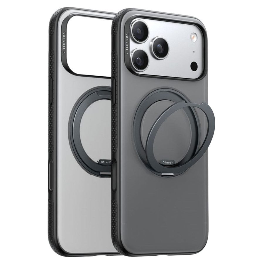 TORRAS Ostand O3 Fitness Series For iPhone 17 Pro Max Case Compatible with MagSafe Kickstand Phone Cover