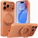 TORRAS Ostand O3 Fitness Series For iPhone 17 Pro Max Case Compatible with MagSafe Kickstand Phone Cover