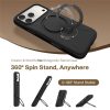 TORRAS Ostand Q3 Silicone Series For iPhone 17 Pro Case Kickstand Liquid Silicone Phone Cover Compatible with MagSafe
