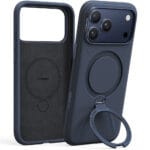 TORRAS Ostand Q3 Silicone Series For iPhone 17 Pro Case Kickstand Liquid Silicone Phone Cover Compatible with MagSafe