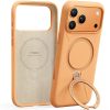 TORRAS Ostand Q3 Silicone Series For iPhone 17 Pro Case Kickstand Liquid Silicone Phone Cover Compatible with MagSafe