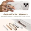 TORRAS Ostand Q3 Silicone Series For iPhone 17 Pro Max Case Magnetic Ring Kickstand Liquid Silicone Phone Cover