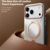 TORRAS Ostand Q3 VegSkin Series For iPhone 17 Pro Case Compatible with MagSafe Kickstand Phone Cover