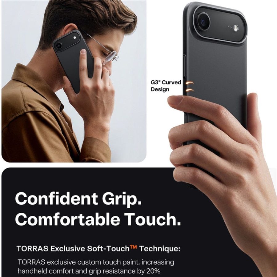 TORRAS Slimfit Mag Series For iPhone Air Case Compatible with MagSafe Shockproof Phone Cover