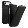 6601179804A-1 MELKCO For iPhone Air Flip Case Genuine Bovine Leather | Compatible with MagSafe Black iPhone Air by The Case Factory