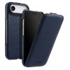 6601179804B-1 MELKCO For iPhone Air Flip Case Genuine Bovine Leather | Compatible with MagSafe Blue iPhone Air by The Case Factory