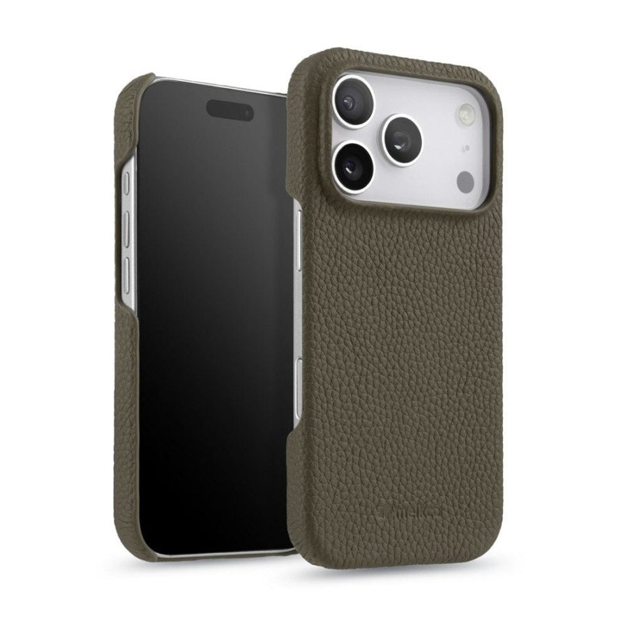 MELKCO For iPhone 17 Pro Max Case Genuine Bovine Leather | Compatible with MagSafe by The Case Factory