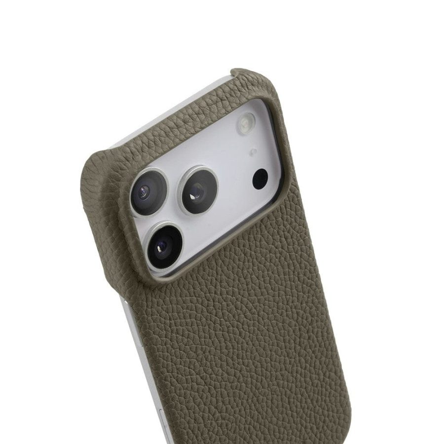 MELKCO For iPhone 17 Pro Max Case Genuine Bovine Leather | Compatible with MagSafe by The Case Factory