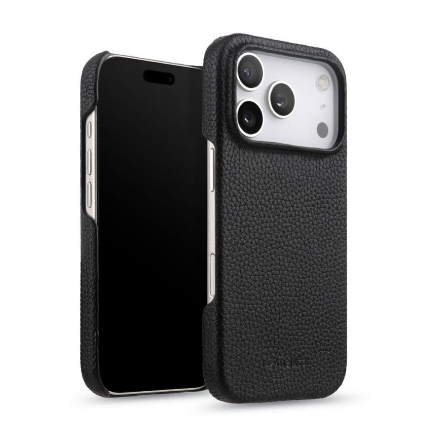 MELKCO For iPhone 17 Pro Case Genuine Bovine Leather | Compatible with MagSafe by The Case Factory