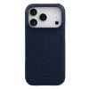 MELKCO For iPhone 17 Pro Case Genuine Bovine Leather | Compatible with MagSafe Dark Blue iPhone 17 Pro by The Case Factory