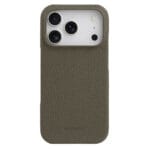 MELKCO For iPhone 17 Pro Case Genuine Bovine Leather | Compatible with MagSafe Grey iPhone 17 Pro by The Case Factory