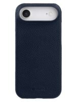 MELKCO For iPhone Air Case Genuine Bovine Leather | Compatible with MagSafe Dark Blue iPhone Air by The Case Factory