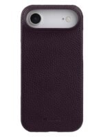 MELKCO For iPhone Air Case Genuine Bovine Leather | Compatible with MagSafe Purple iPhone Air by The Case Factory
