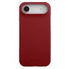 MELKCO For iPhone Air Case Genuine Bovine Leather | Compatible with MagSafe Red iPhone Air by The Case Factory