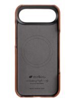 MELKCO For iPhone Air Case Waxy Genuine Cow Leather | Compatible with MagSafe by The Case Factory