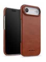 MELKCO For iPhone Air Case Waxy Genuine Cow Leather | Compatible with MagSafe by The Case Factory