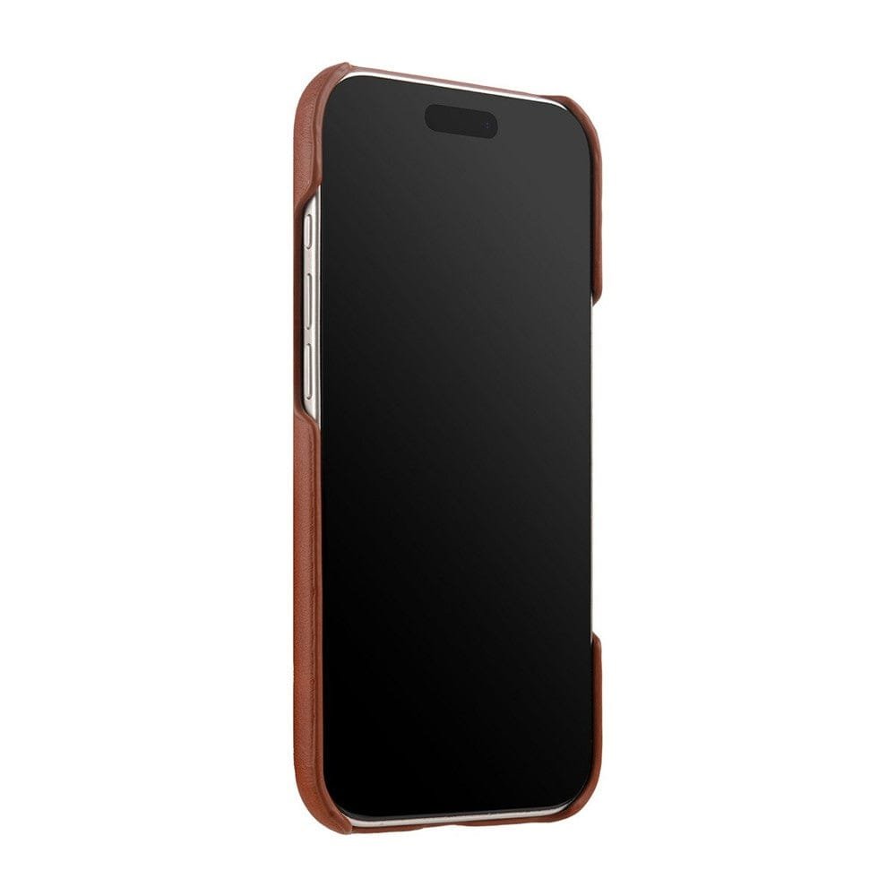 MELKCO For iPhone Air Case Waxy Genuine Cow Leather | Compatible with MagSafe by The Case Factory
