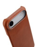 MELKCO For iPhone Air Case Waxy Genuine Cow Leather | Compatible with MagSafe by The Case Factory
