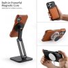 MELKCO For iPhone 17 Case Waxy Genuine Cow Leather | Compatible with MagSafe by The Case Factory