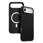 MELKCO For iPhone Air Ultra Thin Case Genuine Bovine Leather | Compatible with MagSafe Black iPhone Air by The Case Factory