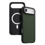 MELKCO For iPhone Air Ultra Thin Case Genuine Bovine Leather | Compatible with MagSafe Green iPhone Air by The Case Factory