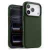 6601189569D-1 MELKCO For iPhone 17 Pro Max Magnetic Case Genuine Leather Phone Cover with Metal Keys / AI Button