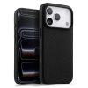 MELKCO For iPhone 17 Pro Magnetic Case Genuine Leather Phone Cover with Metal Keys  /  AI Button