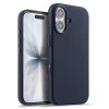 MELKCO For iPhone 17 Magnetic Case Genuine Leather Phone Cover with Metal Keys  /  AI Button