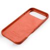 MELKCO For iPhone Air Magnetic Case Genuine Leather Phone Cover with Metal Keys  /  AI Button
