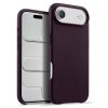MELKCO For iPhone Air Magnetic Case Genuine Leather Phone Cover with Metal Keys  /  AI Button