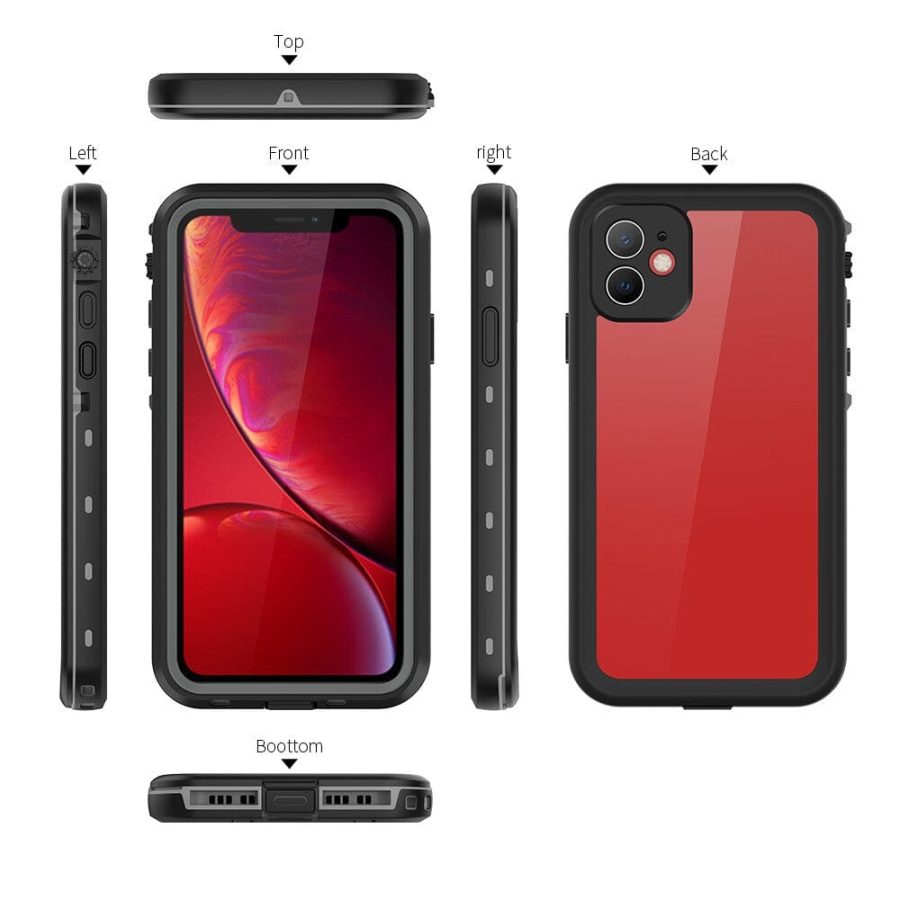 REDPEPPER Dot+ Series For iPhone 11 Case IP68 Waterproof Clear Phone Cover