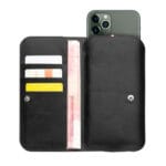 QIALINO Universal Premium Cowhide Genuine Leather Wallet Case for iPhone (6.9 Inches Display Size)