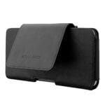 QIALINO Premium Cowhide Leather Holster Case Waist Bag (6.5 inches Display Size)