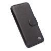 QIALINO for iPhone 12 Mini Business Style Magnetic Clasp Top Cowhide Leather Phone Cover