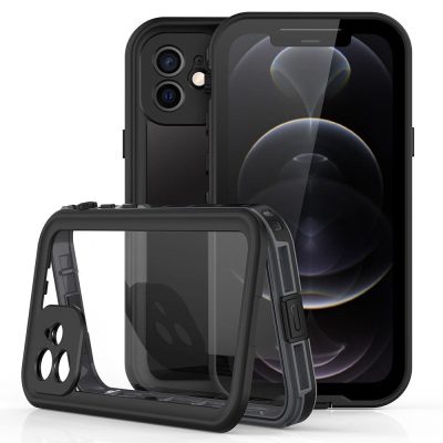 REDPEPPER Dot+ Series For iPhone 12 Case IP68 Waterproof Clear Phone Cover