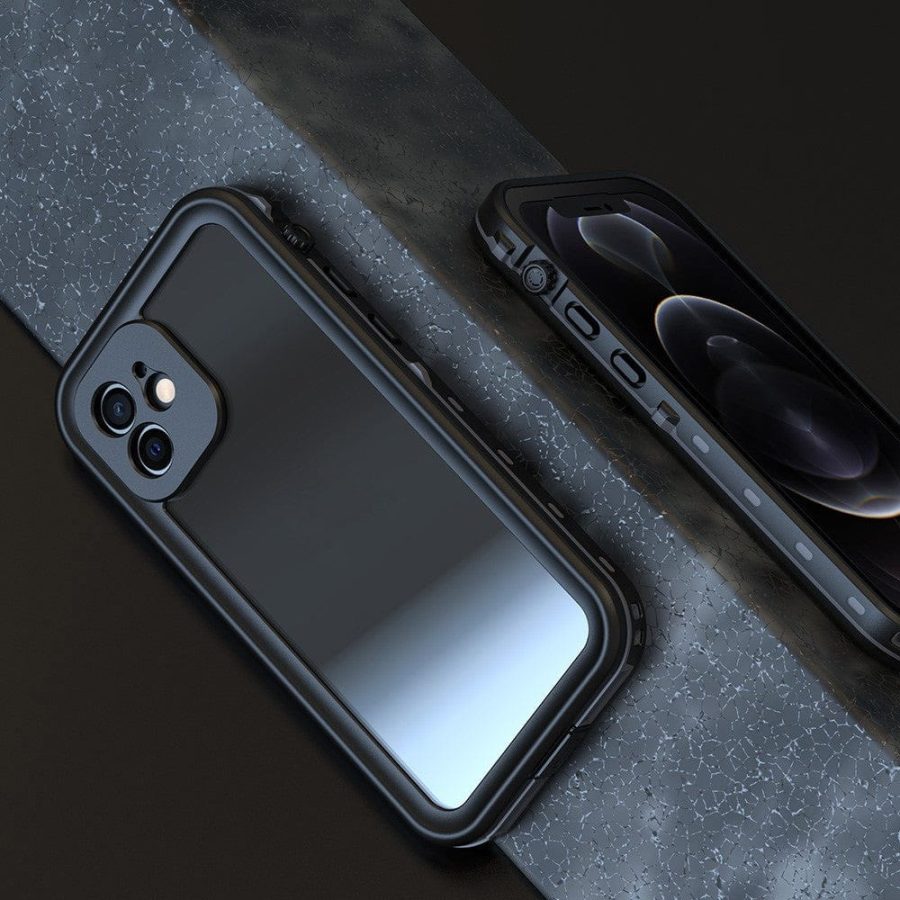 REDPEPPER Dot+ Series For iPhone 12 Case IP68 Waterproof Clear Phone Cover