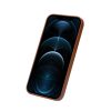 QIALINO For iPhone 12 Pro Max Genuine Cowhide Leather Phone Case | Compatible with MagSafe