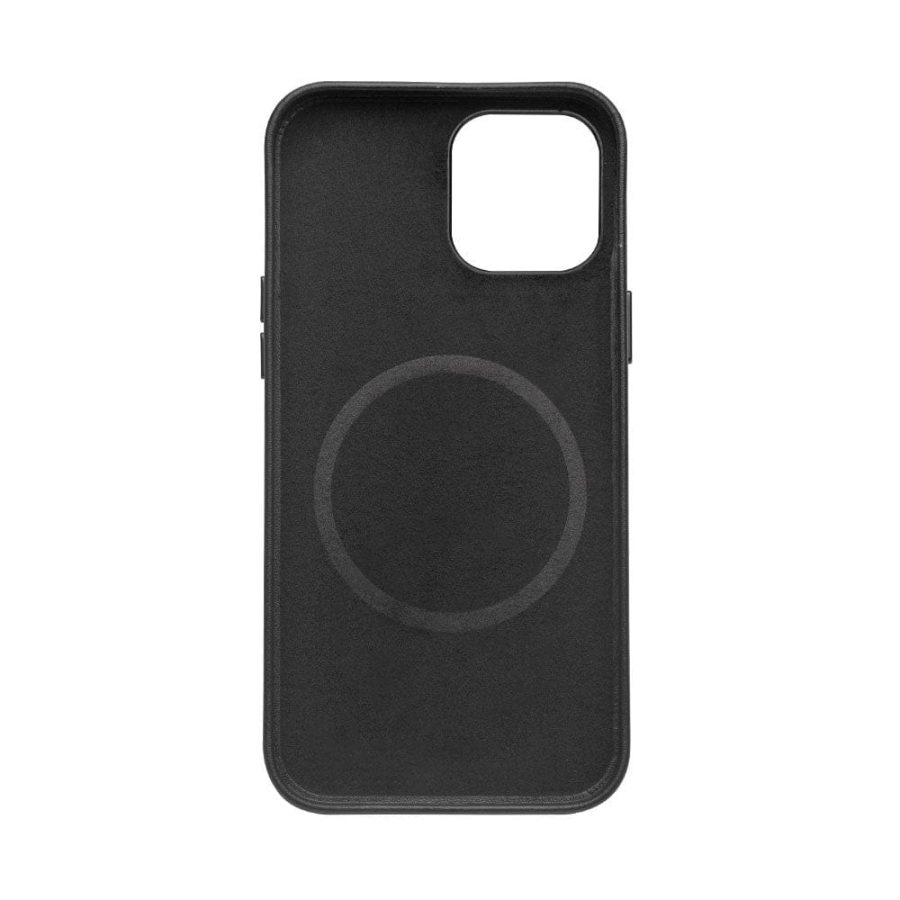 101125533A-2 QIALINO For iPhone 12 | iPhone 12 Pro Genuine Cowhide Leather Phone Case | Compatible with MagSafe