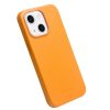 101129603B-3 QIALINO for iPhone 13 Magnetic Charging Cowhide Leather Coated Phone Cover