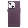 101129603E-1 QIALINO for iPhone 13 Magnetic Charging Cowhide Leather Coated Phone Cover