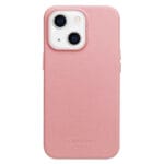 QIALINO for iPhone 13 Magnetic Charging Cowhide Leather Coated Phone Cover