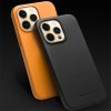 101129604A-7 QIALINO for iPhone 13 Pro Max Cowhide Leather Coated Protective Case Compatible with MagSafe