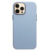101129604F-1 QIALINO for iPhone 13 Pro Max Cowhide Leather Coated Protective Case Compatible with MagSafe